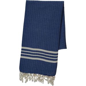Hamamdoek Krem Sultan Royal Blue