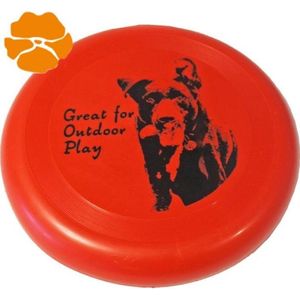 Hondenspeelgoed Frisbee Drijvend - 23CM - Rood - Verpakt per 2 stuks