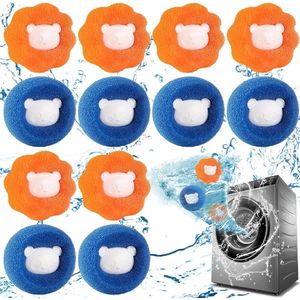 Wasballen Voor Wasmachine - 12 Stuks - Wasbal - Anti Haar - Wasdrogerbal - Wasverzachterbal - Wasdroogbal - Anti-Rollende Wasbal -Schoonmaakbenodigdheden - Huishoudelijke Gadgets - Herbruikbare -Haar Opvanger - Anti-Pluis - Voor Wasmachine/Droger