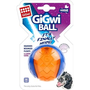 GiGwi GiGwi BALL SQUEAK Hondenspeelgoed - 6cm - Orange - Duurzaam - Ontwikkeling Intelligentie