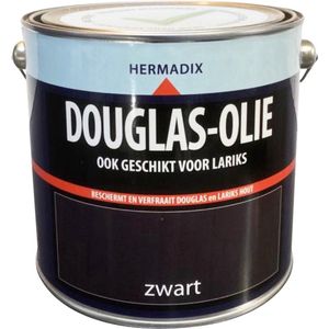 Hermadix douglas olie zwart - 2,5 liter