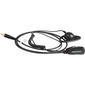 DerComms® oorschelp - headset - oortje voor Motorola CLP446e en CLPe portofoon