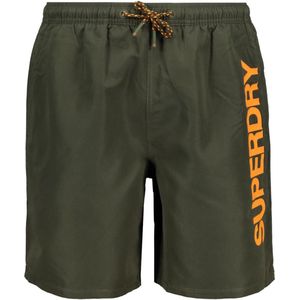 Superdry SPORT GRAPHIC 17"" SWIM SHORT Heren - Maat S