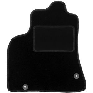 Chauffeursmat zwart voor: Citroen Berlingo II 5-zits (2008-2018)