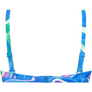 TEN CATE BEACH - bikini top triangle padded wired - Blauw