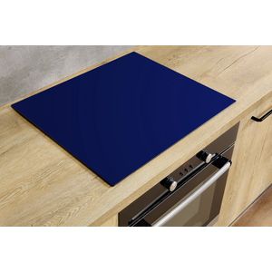 Inductiebeschermer - Donkerblauw - 95x50 cm - Inductiebeschermer - Inductie Afdekplaat Kookplaat - Inductie Mat - Anti-Slip - Keuken Decoratie - Keuken Accessoires