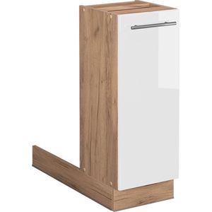 Vicco Fame-Line Keuken Keukeneiland – 30 cm zonder werkblad Wit Hoogglans zonder werkblad