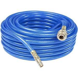 Compressor slang - Compressorslang - Persluchtslang - Compressor luchtslang - Blauw - 20 meter