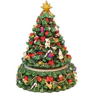 Kerst Muziekdoos Kerstboom O Dennenboom - kerst muziekdoosje - kerst speeldoosje
