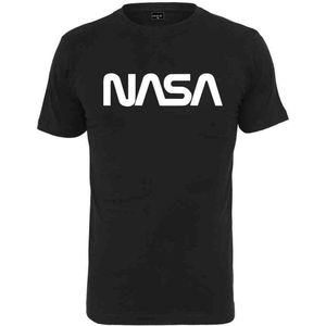 Mister Tee NASA - NASA Worm Heren T-shirt - S - Zwart