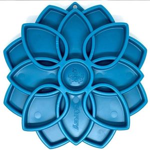 Sodapup Mandala Design Etray Blue - Slow feeder - Likmat - Verrijking voor honden - Enrichment - Voerverrijking voor je hond