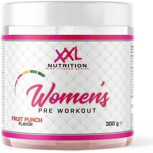 XXL Nutrition - Women's Pre Workout - Preworkout Poeder Supplement voor Vrouwen - Fruit Punch - 300 gram
