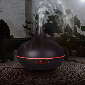 Aroma Diffuser - Humidifier - Air Purifier - Luchtbevochtiger - 550 ml - Ultrasone Geurlamp - Oliediffuser - 7 Kleuren LED - Oliediffuser