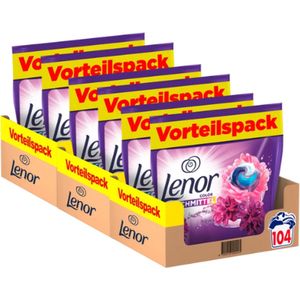 Lenor Color Pods Kleur Wasmiddel - 312 wasbeurten - VOORDEELVERPAKKING - Lenor Amethyst Pods