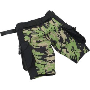 Wetsuitshorts voor heren - 25 mm multifunctionele waterdichte duikshort voor snorkelen XL