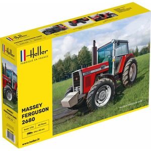 1:24 Heller 81402 Massey Ferguson 2680 tractor Plastic Modelbouwpakket