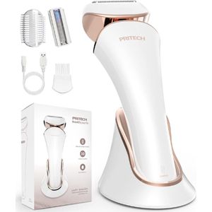 PRITECH® Ladyshave - Ladyshave Set - Ladyshaves Voor Vrouwen - Ladyshaves - Lady shave - Ladyshaves Bikini - Bikinitrimmer - Ladyshaves Oplaadbaar - Ladyshave Bikinilijn - Ladyshaver - Ladyshaves Voor Vrouwen Oplaadbaar