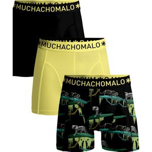 Muchachomalo Heren Boxershorts - 3 Pack - Maat XXL - 95% Katoen - Mannen Onderbroeken