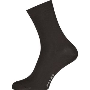 FALKE Cotton Touch zacht zonder motief zomer elegant fijn hoge kwaliteit ondoorzichtig mid-rise comfortabel Katoen Grijs Dames sokken - Maat 39-42