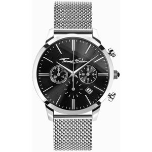 Thomas Sabo Heren horloges Analooge kwarts One Size Zilver Zwart 32002321