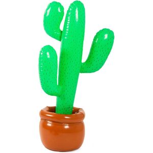 Opblaasbare Cactus 85cm + Opblaasbare Bekerhouder