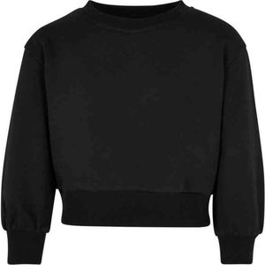 Urban Classics - Oversized Crewneck Sweater/trui kinderen - Kids 158/164 - Zwart