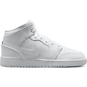 Nike Air Jordan 1 Mid - Kinder Sneakers - Maat 35.5 - Wit