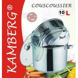 Couscouspan couscoussier INOX 10 liter