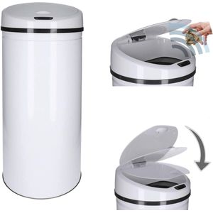 Sensorafvalemmer 30L 40L 50L RVS Gelakt - Automatische Opening