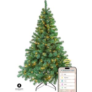 Kerstboom Excellent Trees® LED Stavanger 240 cm met 650 LED Lampjes - ⌀140cm - 240cm