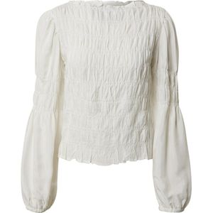 Cream blouse henva Wit-42 (Xl)
