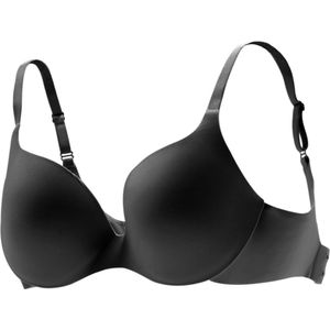 Royal Lounge Junky Royal Fit zwart padded bra zwart - voorgevormde bh Maat: 70D