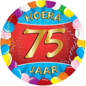 Gekleurde bierviltjes 75 jaar