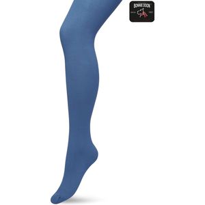 Bonnie Doon Opaque Comfort Panty 70 Denier Blauw Dames maat 38/40 M - Extra brede Comfort Boord - Tekent Niet - Kleedt Mooi af - Mat Effect - Gladde Naden - Maximaal Draagcomfort - Blue Ashes - BN161912.146