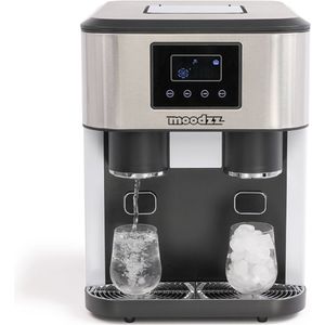 Moodzz - MZ-2302 - IJsblokjesmachine en Waterdispenser - ijsblokjes - crushed ice - gekoeld water