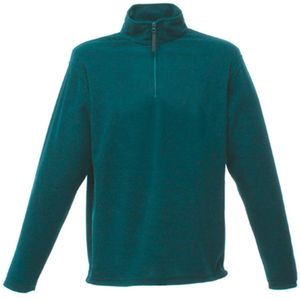 Flessen Groen dunne fleece trui met halve rits merk Regatta maat M