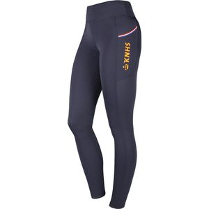 Knhs Rijlegging Full Grip Donkerblauw-oranje - Donkerblauw-oranje - 38