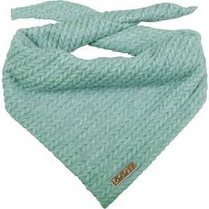 DOGA Honden bandana - Bandana voor honden - Honden sjaal - Halsdoek hond - Cably Mint- Maat SM