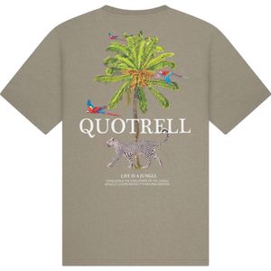 Quotrell Heren T-shirt Groen TH42552/1538 Jungle T-Shirt