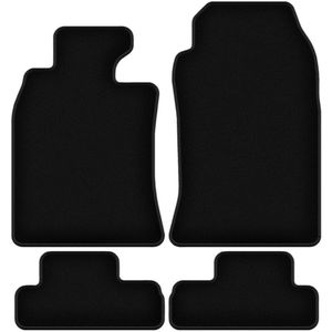 BASIC zwarte velours matten voor: Mini Cooper R52 Cabrio (2004-2008)