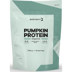 Body & Fit Pumpkin Protein - Plantaardig Eiwitpoeder - Vegan Protein Poeder - Biologisch Pompoen Eiwit - 1000 gram (40 Shakes)