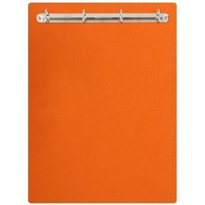 Magnetisch klembord A3 incl. ringband (staand) - Oranje