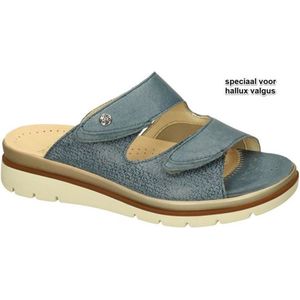 Fidelio Hallux -Dames - blauw - slippers & muiltjes - maat 38