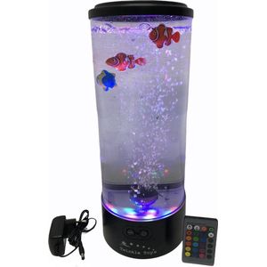 Magic Fish Light, vis bubbel water zuil XXL