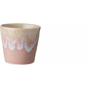 Costa Nova - servies - lungo kop - Grespresso roze - 6 stuks - H 7,5