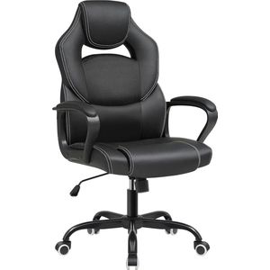 Bureaustoel - Ergonomisch - Gaming stoel - Bureaustoel - Verstelbaar - Gamestoelen - Racing - Gaming Chair - Zwart