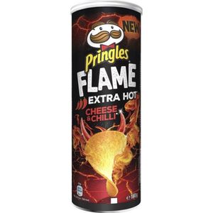 Pringles Flame Extra Hot Cheese and Chili Flavour 3 x 160gr