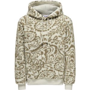 ONSBANKS REG PAISLEY HOODIE SWEAT