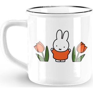 nijntje retro wit met rood mokken pakket
