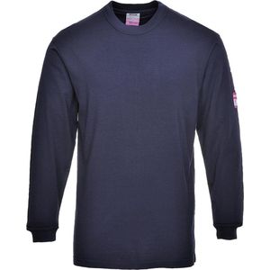 Modaflame Brandvertragende T-shirt Lange Mouw FR-AST Donkerblauw